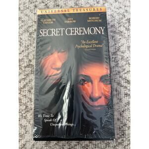 Secret Ceremony Psychological Thriller VHS Movie Pre-Loved